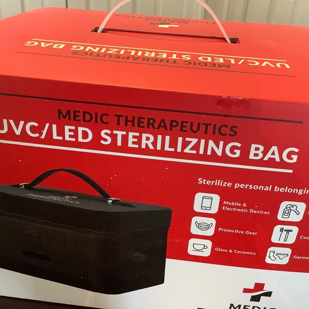 UVC/LED sterilizing bag